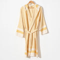 Bathrobe Turkish Cotton Lightweight Summer Hood Kimono Robe