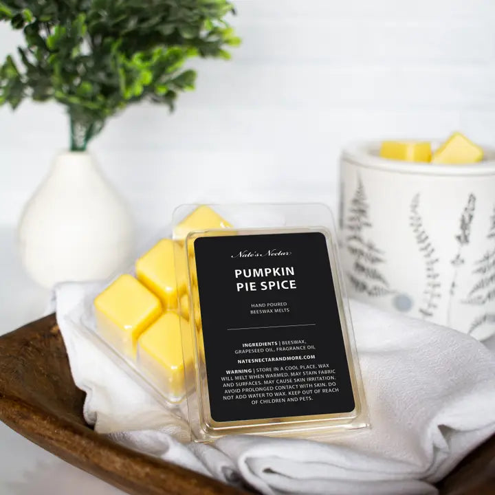 Pumpkin Pie Spice Beeswax Candle