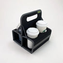 Reusable Drink Carriers, 4 & 6-Cup, Collapsible