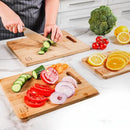 3-Piece Bamboo Cutting Board Set – Cooking & Serving Boards