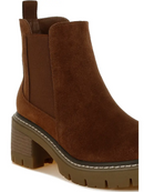 Vostok Suede Chunky Chelsea Boots