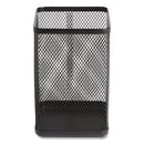 TRU RED Wire Mesh Jumbo Pencil Holder, 4.33 x 4.33 x 6.69, Black