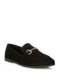 Kingsley Horsebit Embellished Loafers - OutletSavings