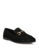 Kingsley Horsebit Embellished Loafers - OutletSavings