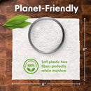 Table Bussers® Natural All-Purpose Cleaning Wipes | Compostable Cloth | Portable Dispensing Bucket