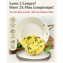 Gotham Steel Natural Collection Blue/Cream 10" Fry Pan