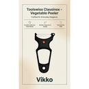 Toolswiss Classinox - Vegetable Peeler Ss Blade, Black