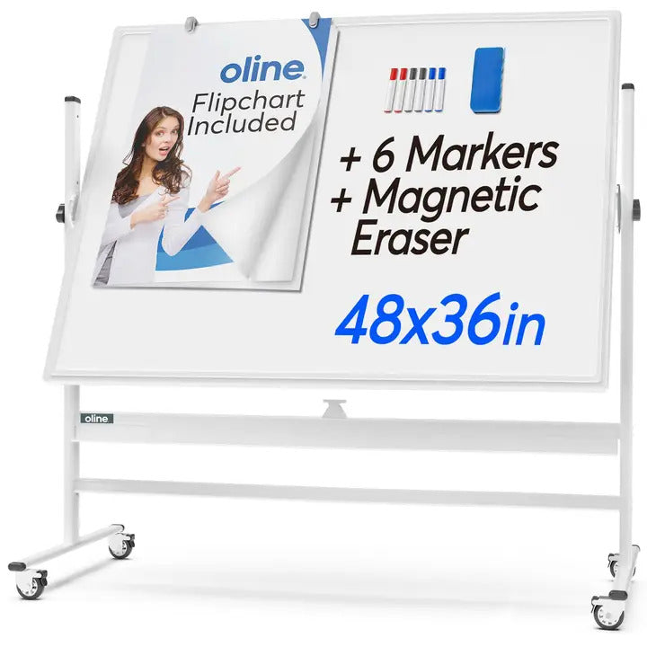 Mobile Whiteboard - 48"x36"