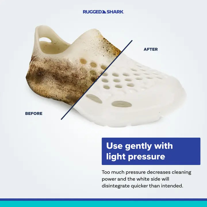 Rugged Shark Footwear Cleaner Kids 4pk