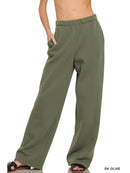 Fleece Sweatpants with Pockets