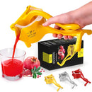 Fruit Manual Juicer - Heavy Duty Juice Press Squeezer