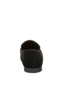 Kingsley Horsebit Embellished Loafers - OutletSavings