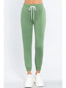 French Terry Capri Fitted Jogger Pants