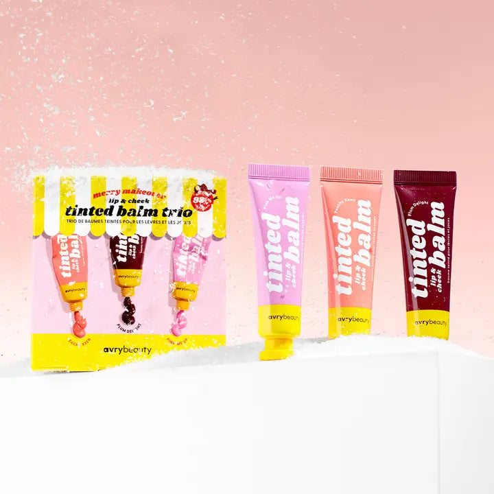 Holiday: Merry Makeover Tinted Balm Trio