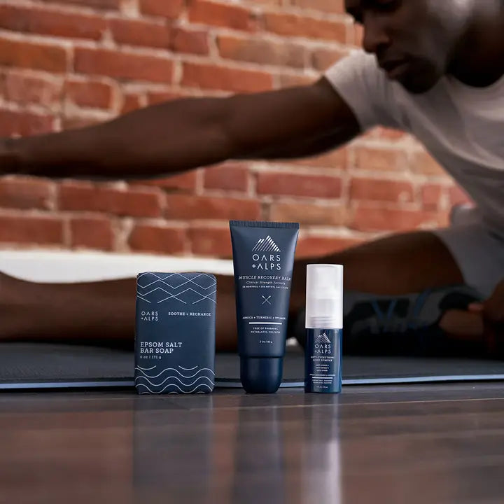 Men's Muscle Recovery Balm, Pain Relief, Post Workout