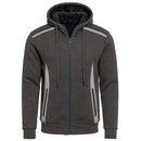 Men's Sherpa Fleece Lined Reflective Tech Zip Hoodie