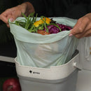 Compostable Trash Bags 1.6 Gal - Roll of 50 Compost Bin Bags