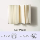 Moderne Blank Hardcover Notebook A5 Size 240 Pages