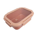 15 oz. Brixton Porcelain Ceramic Container with Glass Lid