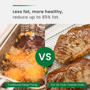 VAL CUCINA 10-in-1 Air Fryer Toaster Oven - Brushed Stainle