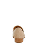 Durance Studded Genuine Suede Loafers - OutletSavings