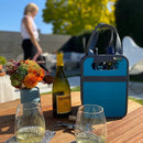 4-Bottle Wine Tote Collapsible Reusable