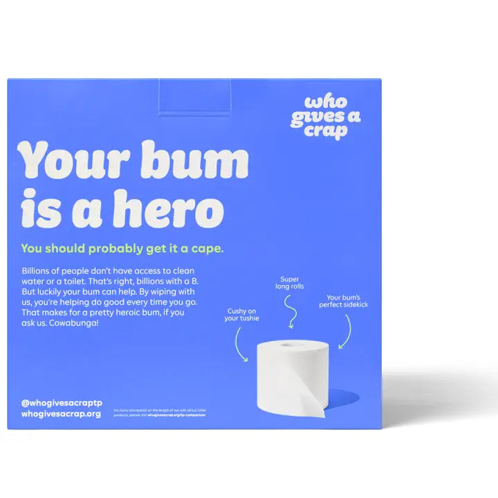 100% Recycled Toilet Paper - Retail 4 Pack (6/case)