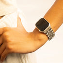 18K Gold Pvd Stainless Steel Smart Watch Band