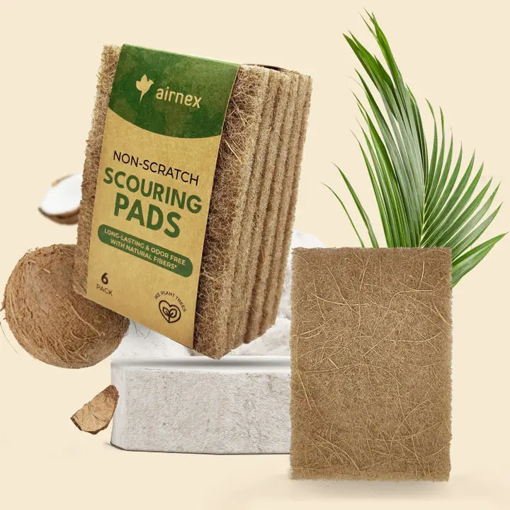 Eco Friendly Sponges For Cleaning - 2 Pack Dish Sponges