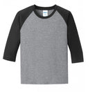 Youth Core Blend 3-4-Sleeve Raglan Tee
