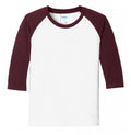 Youth Core Blend 3-4-Sleeve Raglan Tee