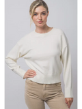 Crew Neck Basic Sweater Top