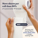 Bamboo Toilet Paper - Single Wrapped Rolls