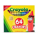 Crayola Standard Crayons With Built-In Sharpener, Assorted Colors, Box Of 64 Crayons