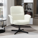 Modern Functional Swivel Office Chair and Accent Chair-White