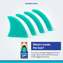 Rugged Shark Footwear Cleaner Kids 4pk