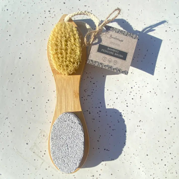 Bamboo Exfoliating Foot Pedicure Tool | Christmas Gift
