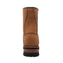 Men's Brown Steel Toe Logger