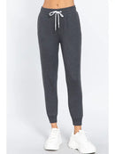 French Terry Capri Fitted Jogger Pants