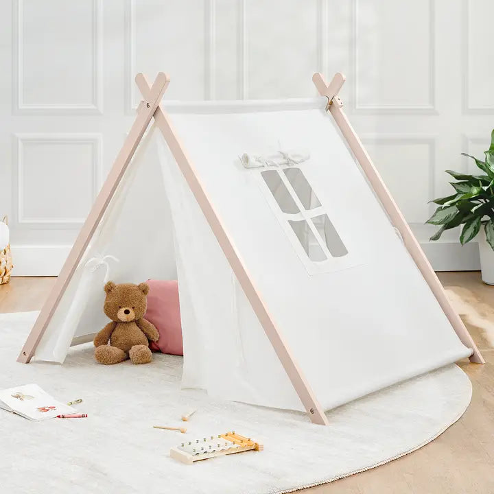 Kids Play Tent, Indoor Canvas Play Tent By Comfy Cubs