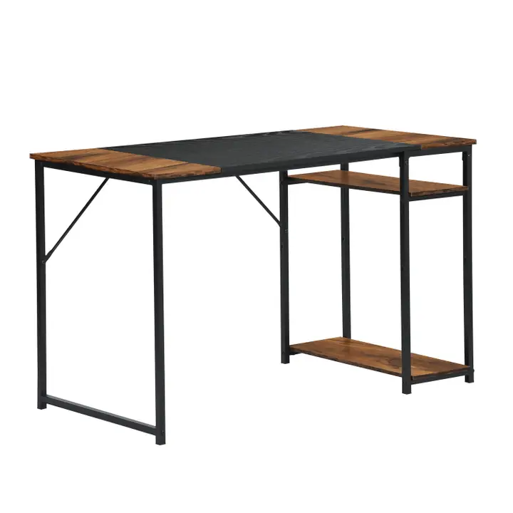 Modern 2 Shelves Writing Office Study Computer Desk