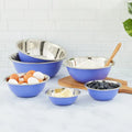 Stainless Steel Kitchen Mixing Bowls Set - 6 Pieces