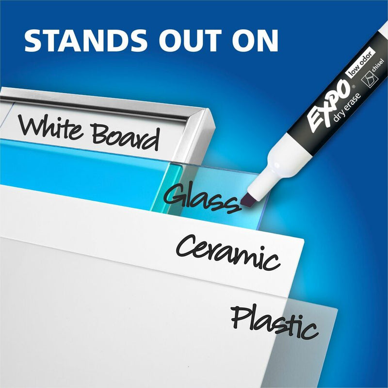 Expo Dry Erase Chisel Tip Markers
