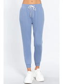 French Terry Capri Fitted Jogger Pants