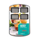 Baker's Secret Classic Line 8 Cup Mini Loaf Pan - 15.5.x10x1.5 Inch