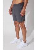 Men's Woven Short with Back Zipper Pocket