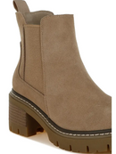 Vostok Suede Chunky Chelsea Boots