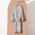 Bathrobe Turkish Cotton Quick-Dry Light Robe Spa Lounge Wear