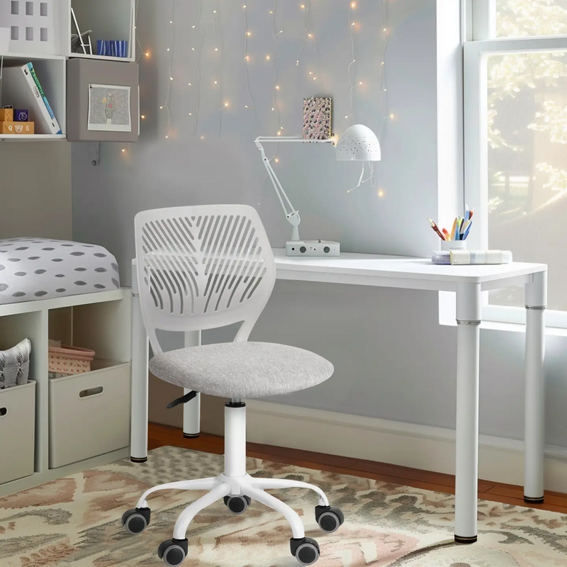 Desk Chair with Stylish Backrest