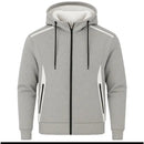 Men's Sherpa Fleece Lined Reflective Tech Zip Hoodie